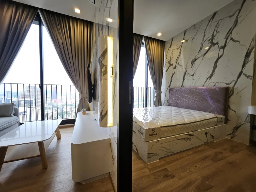 For rent Noble Around Ari, ready to move in, high floor, cool breeze, open view, built-in decoration in the room, don't miss out, book now!