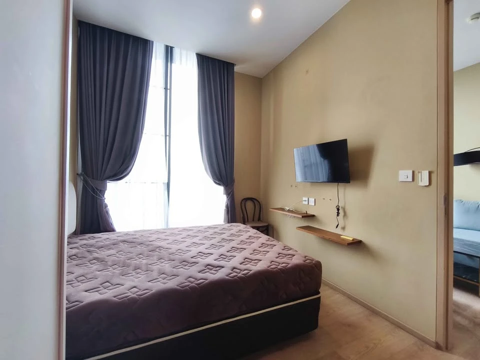 For rent: Noble BE 19, very high floor, modern style, fully furnished. Hurry, it'll be gone soon.