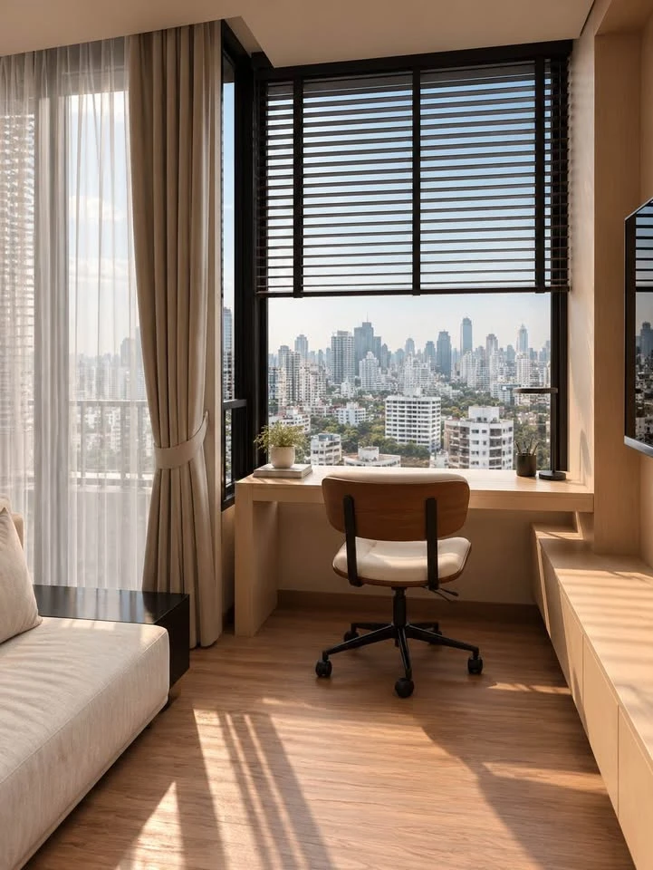 For rent: Noble Form Thonglor, 10th floor, city view. Comes fully equipped with appliances and fully furnished/decorated as shown in the photos.