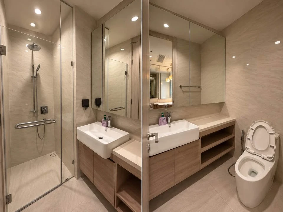 For rent: Noble Form Thonglor, 10th floor, city view. Comes fully equipped with appliances and fully furnished/decorated as shown in the photos.