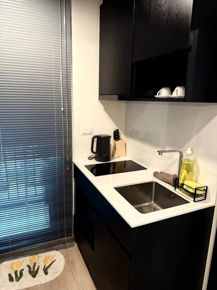 Noble Nue District R9 for rent, 1 bedroom, 1 bathroom, fully furnished, beautiful view from high floor, reserve now.