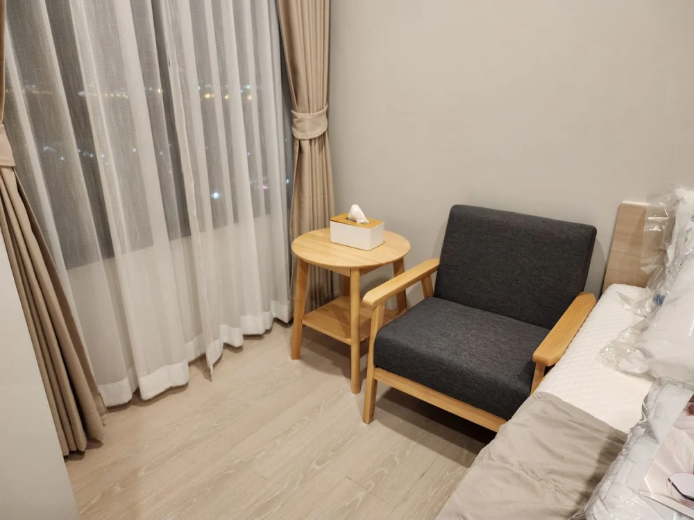 For rent: Noble NUE Mega Plus Bangna, 19th floor, unblocked view, room not hot, north facing, come reserve now, don't miss out!
