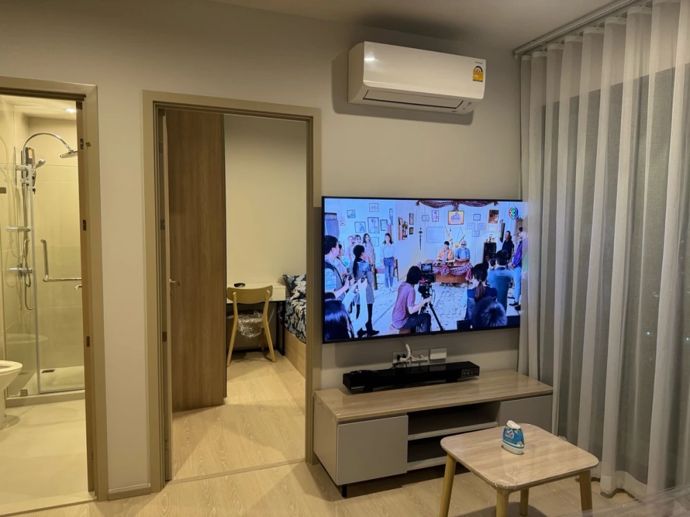 For rent: Noble NUE Mega Plus Bangna, 20th floor, great view, fully furnished, nice to live in, reserve now, hurry!