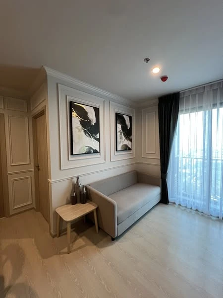 For rent: Noble NUE Mega Plus Bangna, 20th floor, corner room, fully furnished, ready to move in, reserve now, hurry!