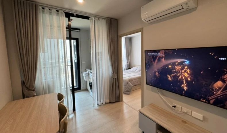 For rent: Noble NUE Mega Plus Bangna, 20th floor, fully furnished, very livable. Book now!