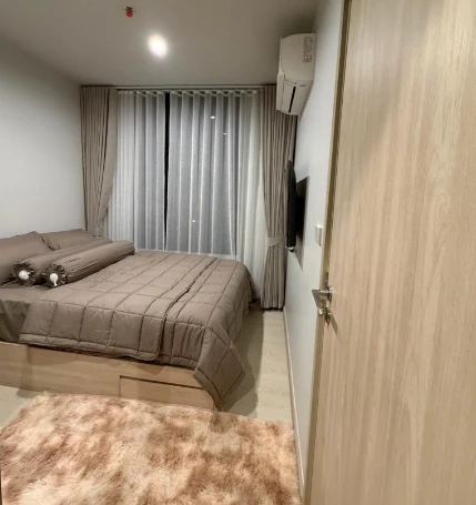 For rent: Noble NUE Mega Plus Bangna, 24th floor, fully furnished, very livable. Book now!