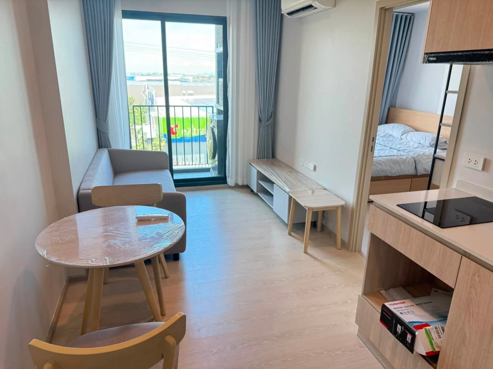 For rent: Noble NUE Mega Plus Bangna, 10th floor, fully furnished. Prime location, convenient transportation. Book now!