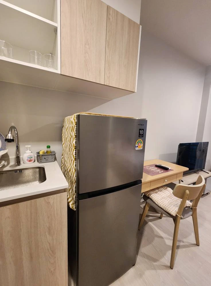 For rent: Noble NUE Mega Plus Bangna. Nice room, fully furnished with appliances, affordable price, and unobstructed view. Book now before it's too la