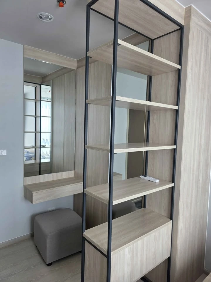 For rent: Noble NUE Mega Plus Bangna, ready to move in, furnished, complete with electrical appliances. Hurry and book now.