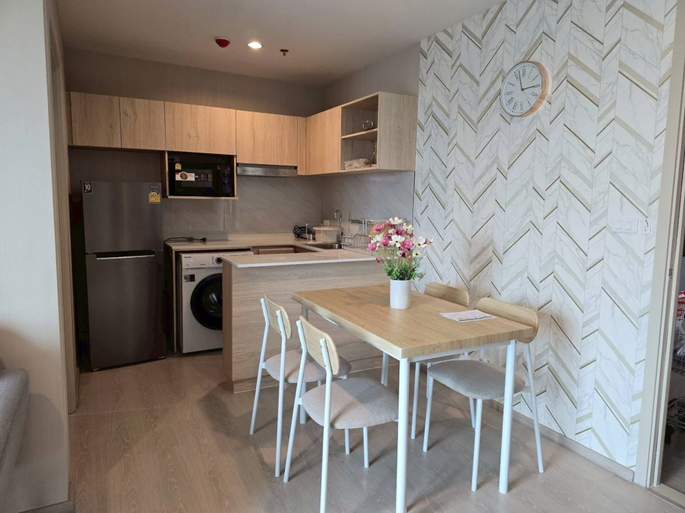 Noble Nue Srinakarin-Lasalle for rent, spacious room, great living space, complete here, you must not miss it.