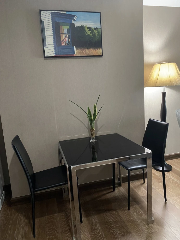 Noble Remix Sukhumvit 36, Building B, 3rd floor, for rent. Very spacious balcony. Book now!