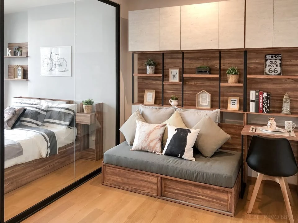 For rent: Noble Revo Silom, 9th floor, North side (view not blocked), well decorated, fully furnished, move in now, don't hesitate. images