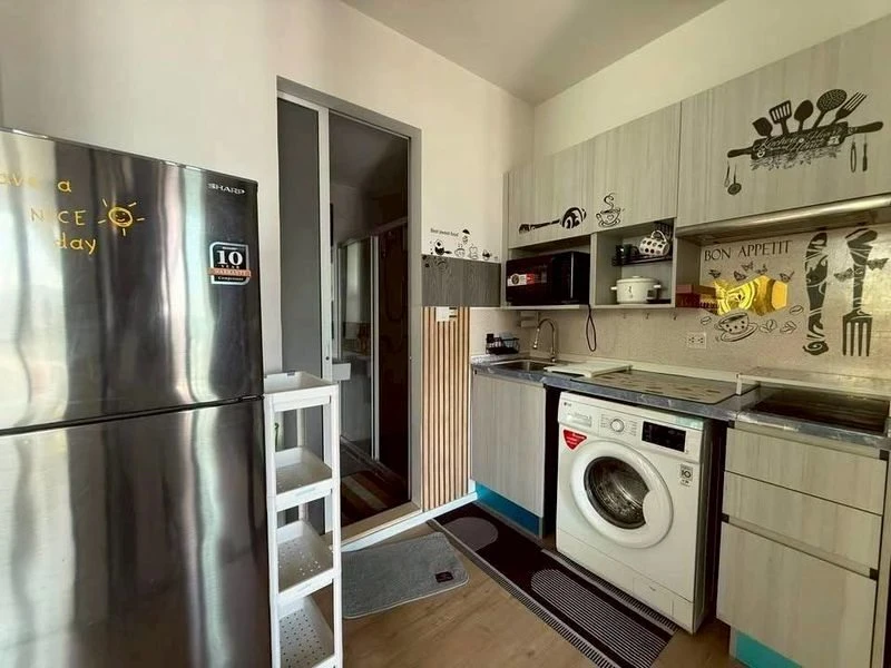 2-bedroom apartment for rent at Notting Hill Leamchabang. Fully furnished and ready to move in. Book now!