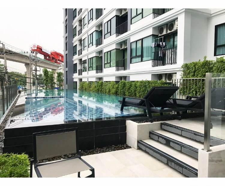 For rent, Notting hill pahol kaset, new room, luxurious decoration, soft bed, focus on sleeping comfortably. If interested, hurry up.