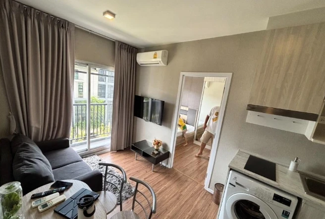 For rent: Notting Hill Sukhumvit - Praksa, 4th floor, nice room, fully furnished, book now.