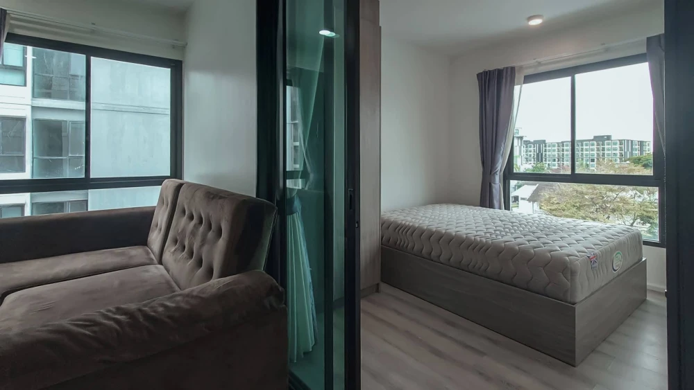 For rent: Notting Hill Sukhumvit 105. Nice, spacious apartment with full furnishings and an unobstructed view. Book now!