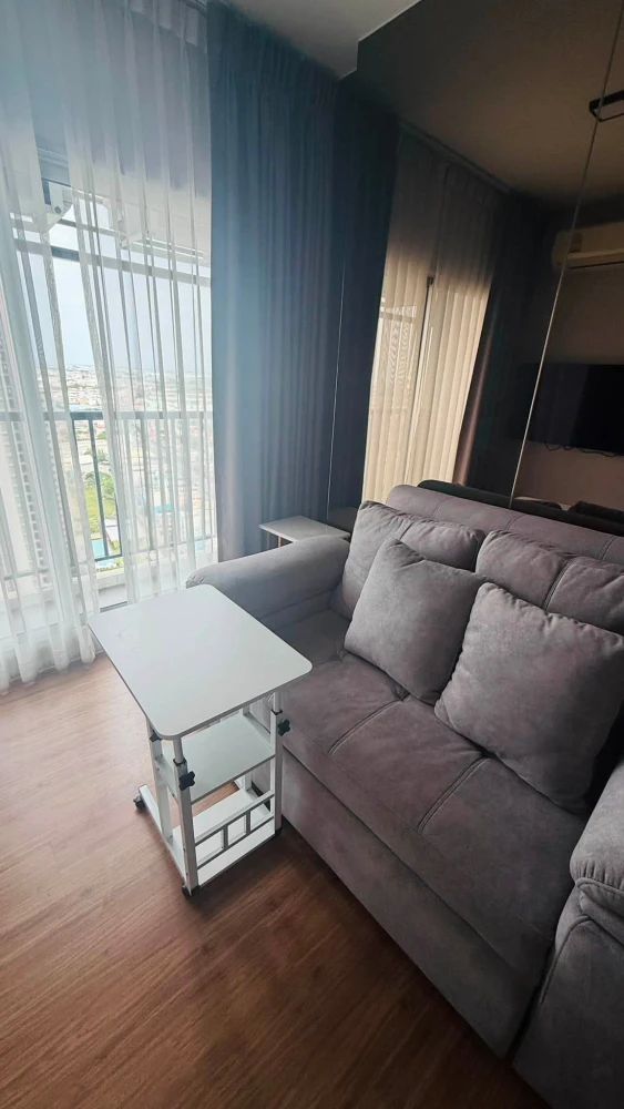 For rent: Notting Hill Sukhumvit – Praksa, 1 bedroom, 1 bathroom, fully furnished, stunning city views from a high floor. Book now!