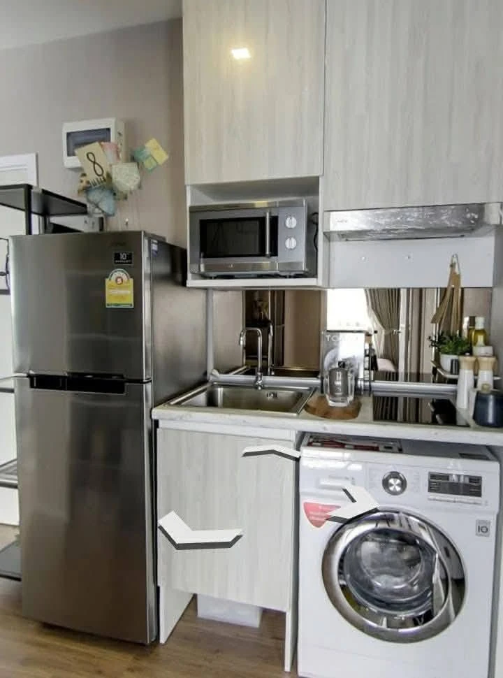 For rent: Notting Hill Sukhumvit – Praksa, 2 bedrooms, spacious living area, fully furnished. Book now!