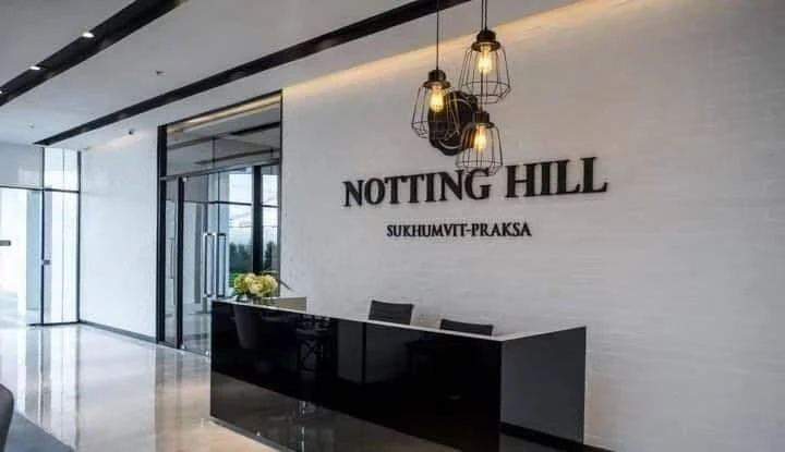 For rent: Notting Hill Sukhumvit –Praksa, high floor, ready to move in, fully furnished, reserve now.