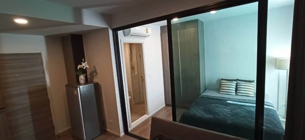 For Rent: Notting Hill Sukhumvit 105. Unit located on the 3rd floor of Building D, size 26 sq.m. Fully furnished—just bring your suitcase and move rig