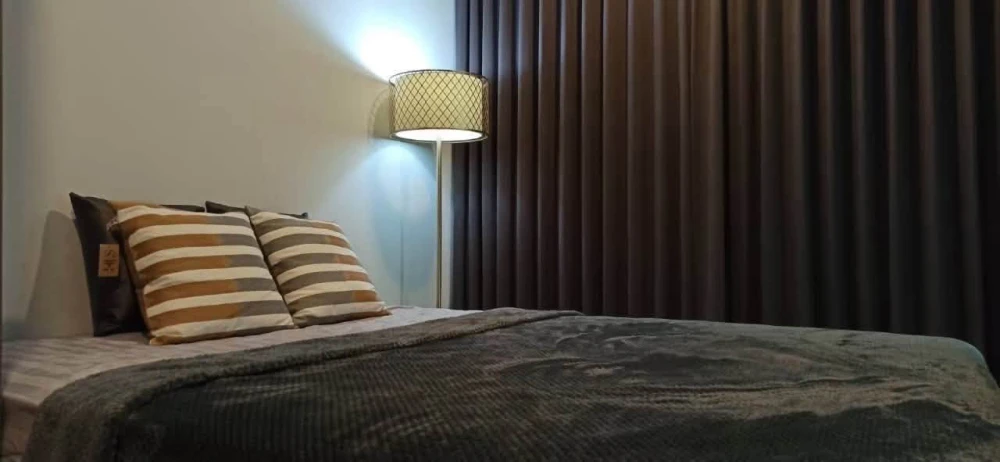 For Rent: Notting Hill Sukhumvit 105. Unit located on the 3rd floor of Building D, size 26 sq.m. Fully furnished—just bring your suitcase and move rig