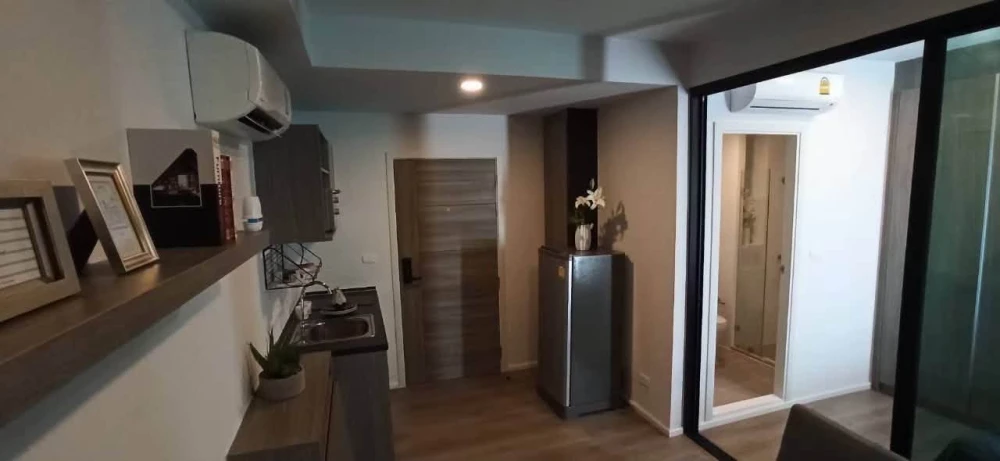 For Rent: Notting Hill Sukhumvit 105. Unit located on the 3rd floor of Building D, size 26 sq.m. Fully furnished—just bring your suitcase and move rig