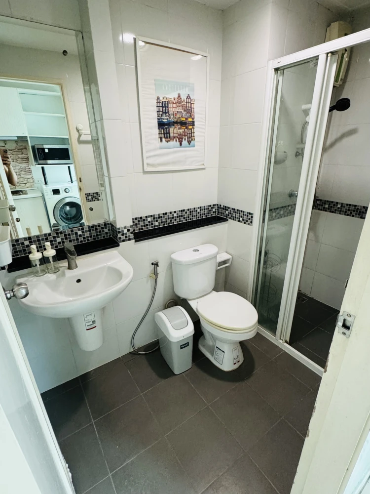 For rent: Notting Hill Sukhumvit 107, 1 bedroom + multipurpose room/workspace, ready to move in.