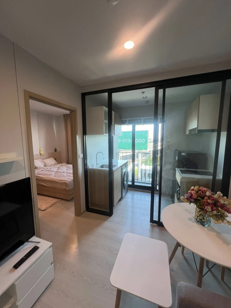 For rent: Nue Connex Condo Don Mueang, 1 bedroom, 1 bathroom, decorated in a controlled tone, comes with complete facilities, book now.