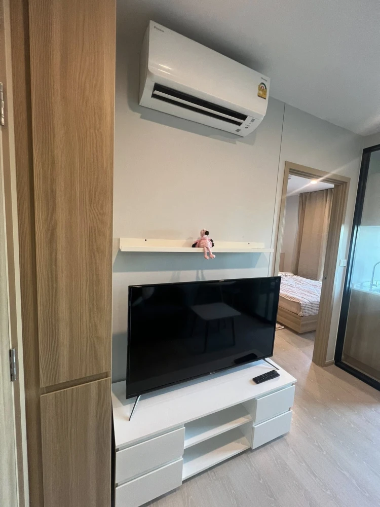 For rent: Nue Connex Condo Don Mueang, 1 bedroom, 1 bathroom, decorated in a controlled tone, comes with complete facilities, book now.