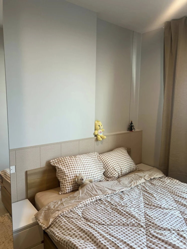 For rent: Nue Connex Condo Don Mueang, 1 bedroom, 1 bathroom, decorated in a controlled tone, comes with complete facilities, book now.