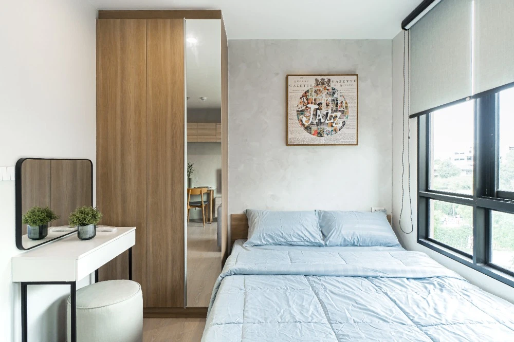 For rent: Nue Connex Condo Don Mueang, 3rd floor, fully furnished, very livable. Book now!