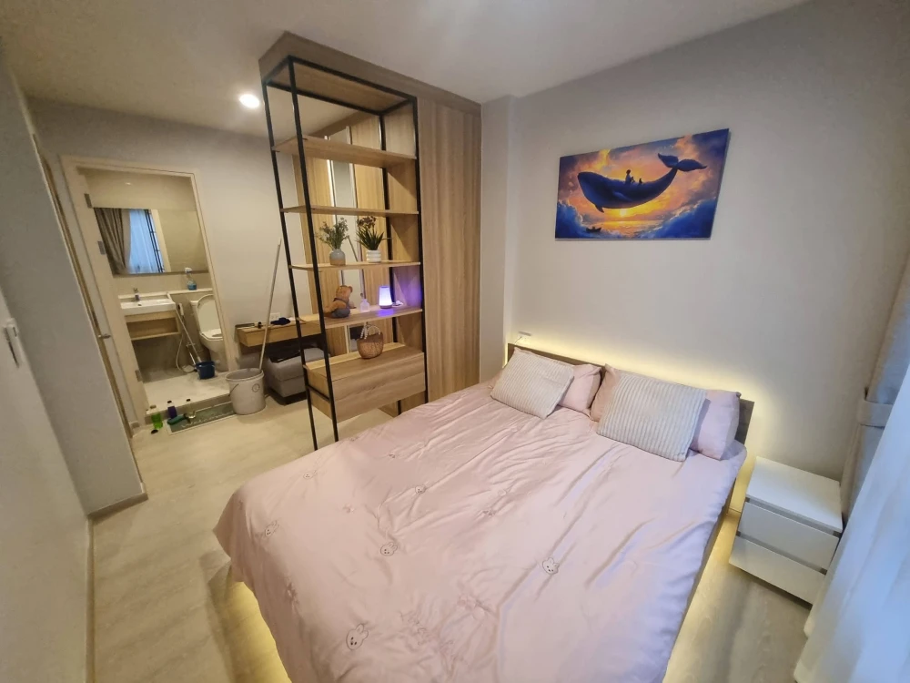 ให้เช่า Nue Connex Condo Don Mueang ห้องชั้น 10 ตกแต่งครบครัน หิ้วกระเป๋าเข้าอยู่ได้เลยจ้า
