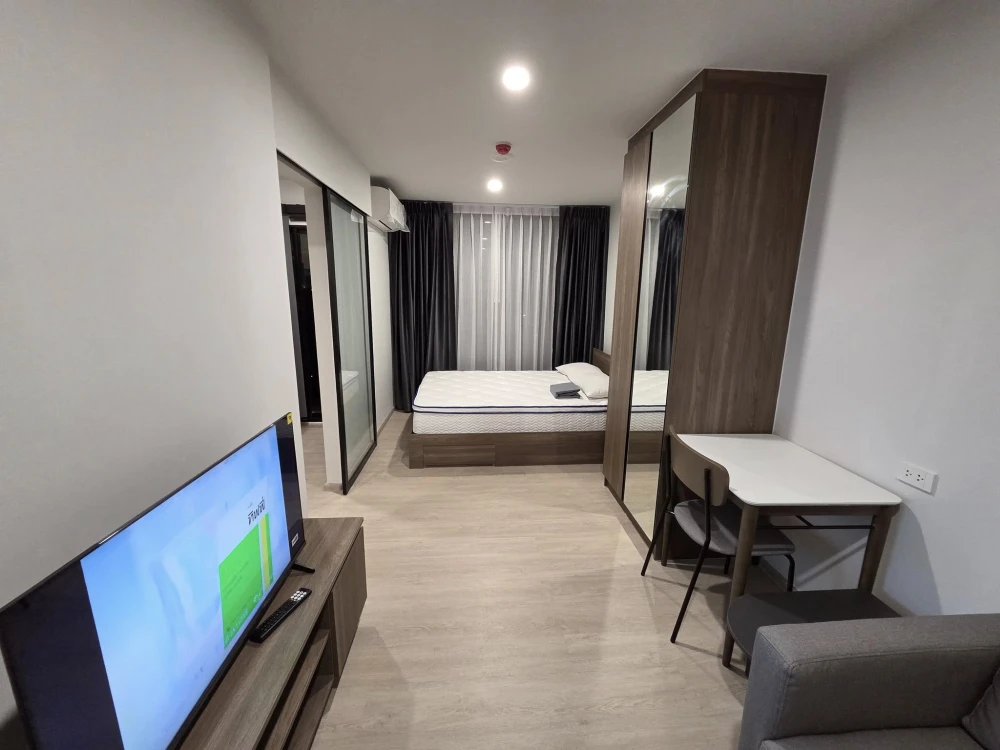 For rent: Nue Core Khu Khot Station, 1 bedroom, 1 bathroom, fully furnished, city view, airy, reserve now!