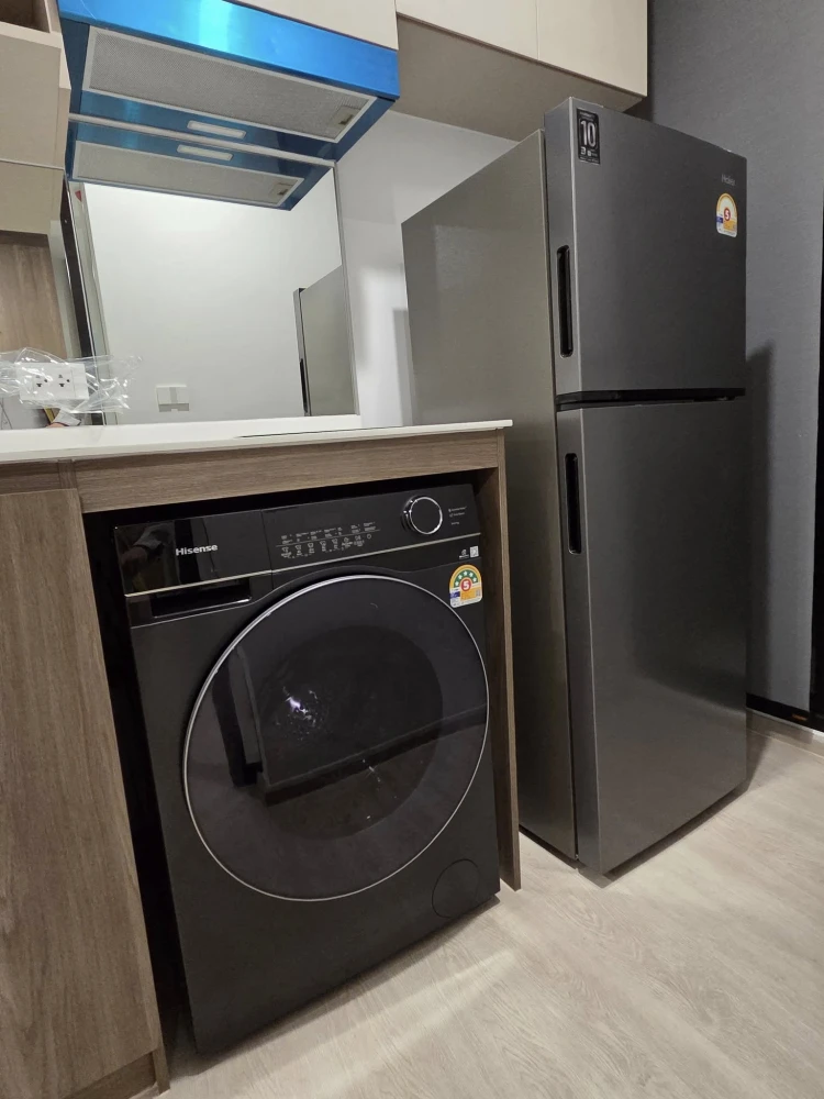 For rent: Nue Core Khu Khot Station, 1 bedroom, 1 bathroom, fully furnished, city view, airy, reserve now!