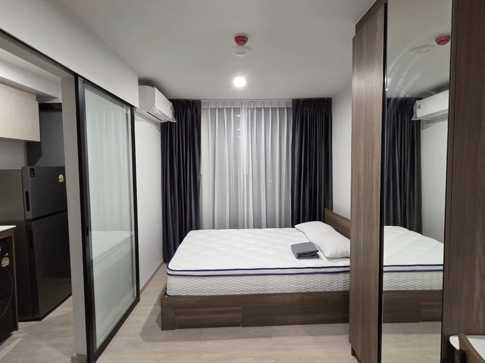 For rent: Nue Core Khu Khot Station, 1 bedroom, 1 bathroom, fully furnished, city view, airy, reserve now!