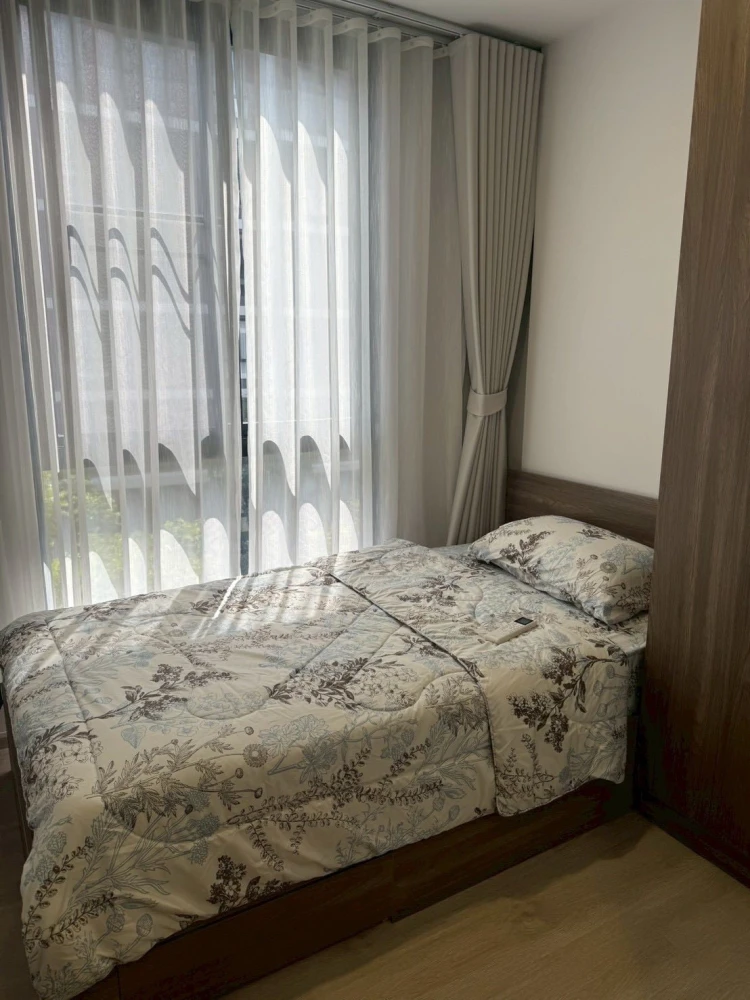 2-bedroom apartment for rent near Nue Core Khu Khot Station, fully furnished. Book now!