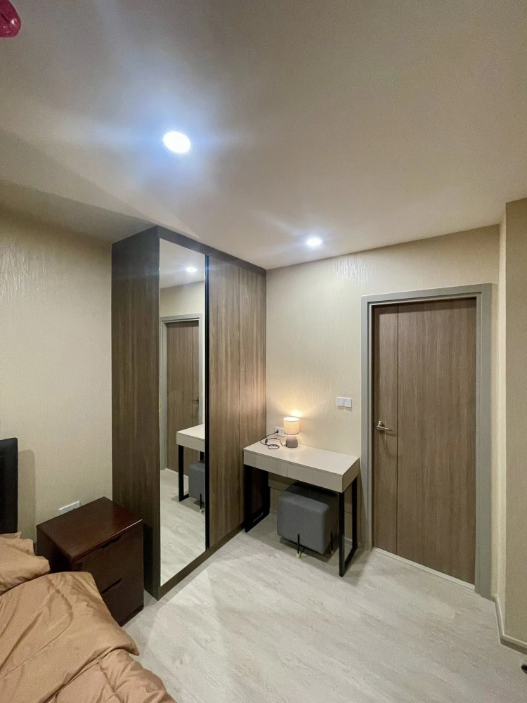 For rent Nue Core Khu Khot Station, 2nd floor, nice room, comes with complete decorations, book now.
