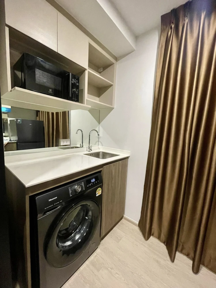 For rent Nue Core Khu Khot Station, 2nd floor, nice room, comes with complete decorations, book now.