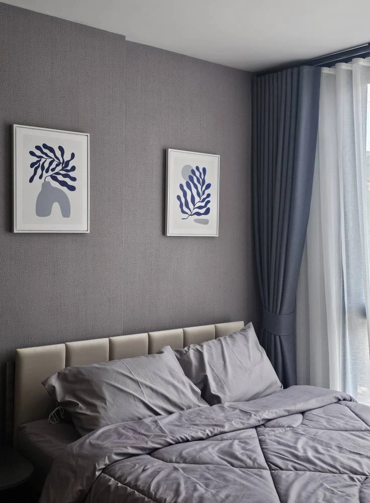 For rent Nue Core Khu Khot Station, 2nd floor, beautiful room, fully furnished, ready to move in, reserve now, don't wait.