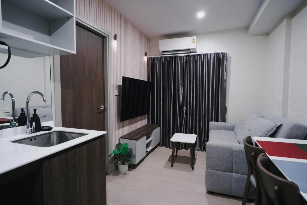 For rent: Nue Core Khu Khot Station, 3rd floor, fully furnished. Book now!