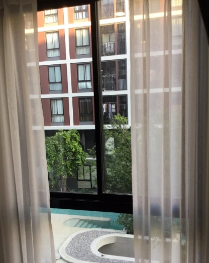 For rent: Nue Core Khu Khot Station, 3rd floor, pool view, fully furnished. Book now! Don't miss out!