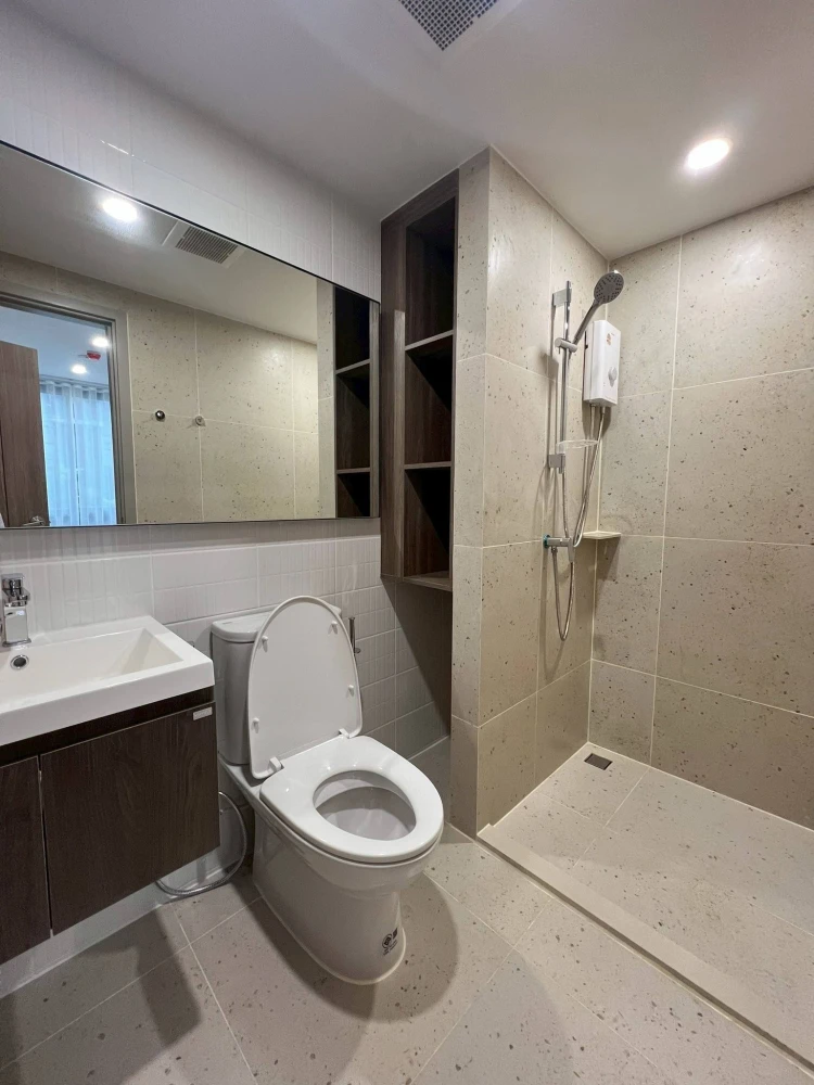 For rent: Nue Core Khu Khot Station, 3rd floor, corner unit, fully furnished. Book now!