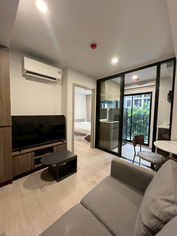 For rent: Nue Core Khu Khot Station, 3rd floor, corner unit, fully furnished. Book now!