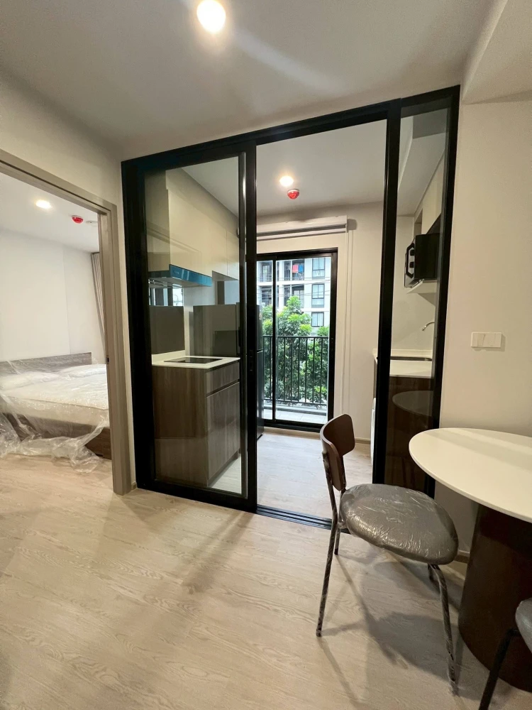 For rent: Nue Core Khu Khot Station, 3rd floor, corner unit, fully furnished. Book now!