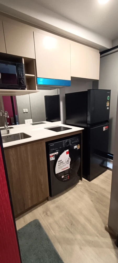 For rent: Nue Core Khu Khot Station, 3rd floor, fully furnished, nice to live in, book now, don't miss out.