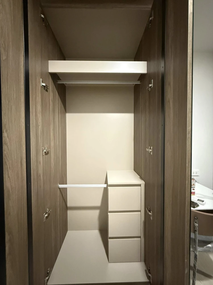 For rent: Nue Core Khu Khot Station, 4th floor, fully furnished, nice to live in, book now, don't wait.