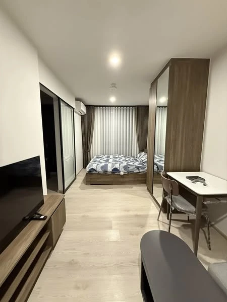For rent: Nue Core Khu Khot Station, 4th floor, fully furnished, nice to live in, book now, don't wait.