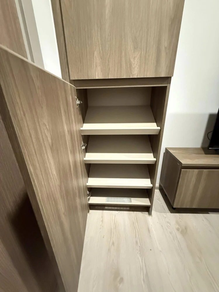 For rent: Nue Core Khu Khot Station, 4th floor, fully furnished, nice to live in, book now, don't wait.