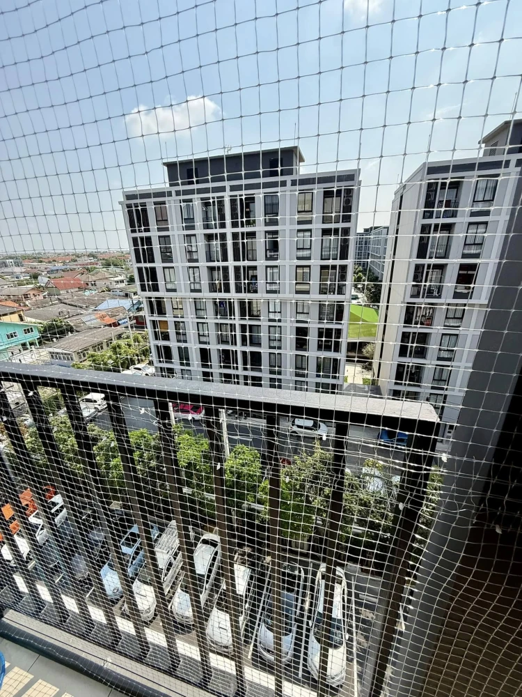 For rent: Nue Core Khu Khot Station, 7th floor, corner room, quiet, fully furnished, nice to live in, reserve now!