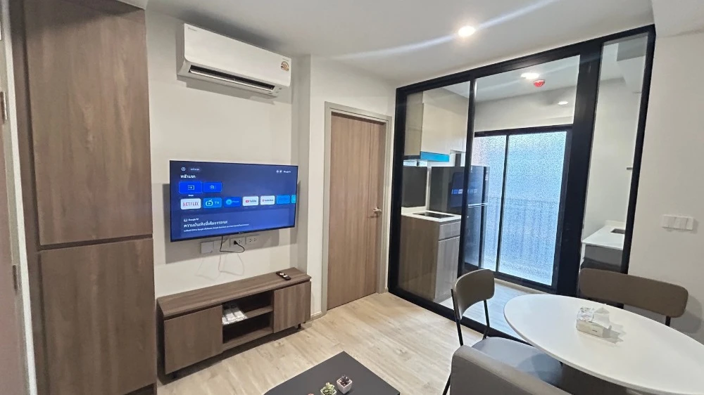 For rent: Nue Core Khu Khot Station, 7th floor, fully furnished, ready to move in, reserve now, don't miss out.